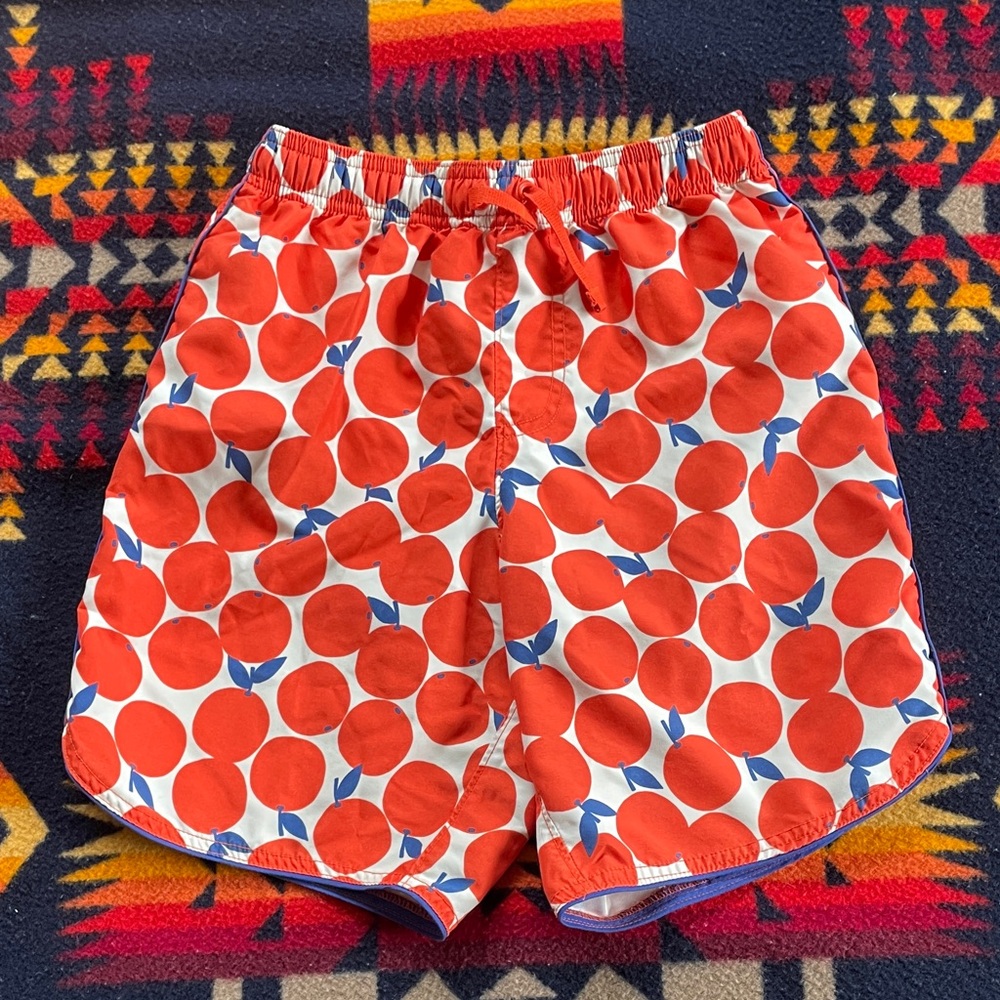 Hanna Andersson citrus swim trunks